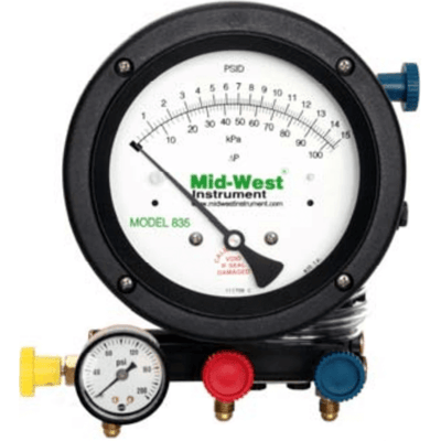 Mid-West Backflow Prevention Assembly Test Kit, Model 835